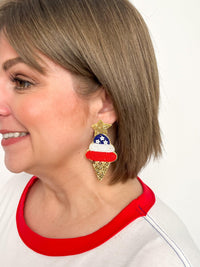 American Ice Cream Earrings - SLS Wares