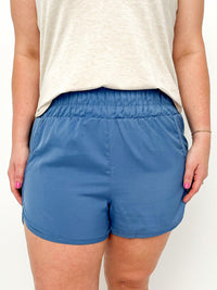 Blue Active Wear Shorts - SLS Wares