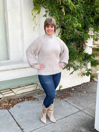 Blush Sparkle Sweater - SLS Wares