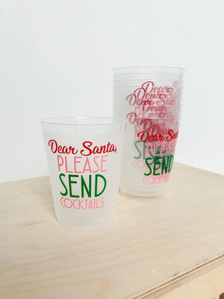 Dear Santa, Please Send Cocktails Cups - SLS Wares