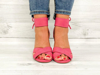 Fuchsia Bow Wedge - SLS Wares