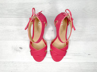 Fuchsia Bow Wedge - SLS Wares