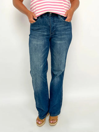 Judy Blue Tummy Control Straight Jeans - SLS Wares