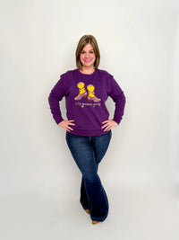 Let's Geaux Girls Sequin Sweatshirt - SLS Wares