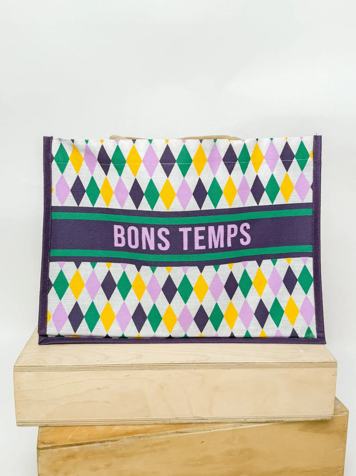 Mardi Gras Bons Temps Tote Bag - SLS Wares