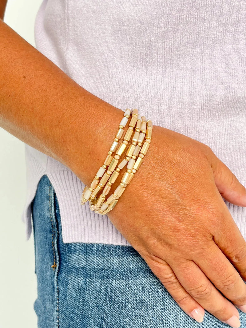 Natural Stretch Bracelet Set - SLS Wares