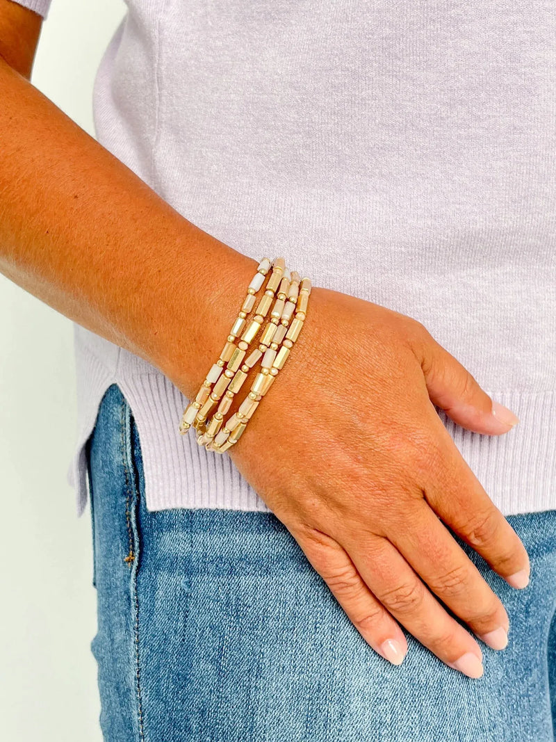 Natural Stretch Bracelet Set - SLS Wares