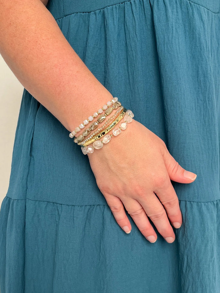 Neutral Bracelet Stack - SLS Wares