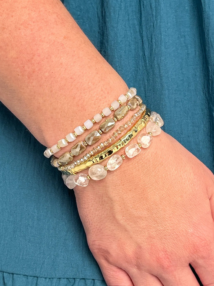 Neutral Bracelet Stack - SLS Wares