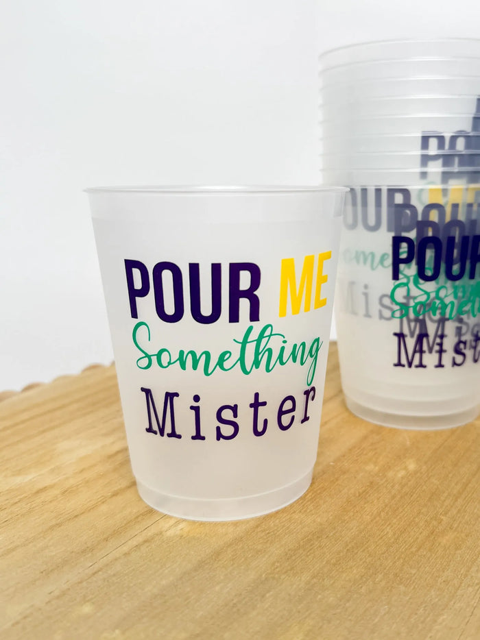 Pour Me Something Mister Cups - SLS Wares