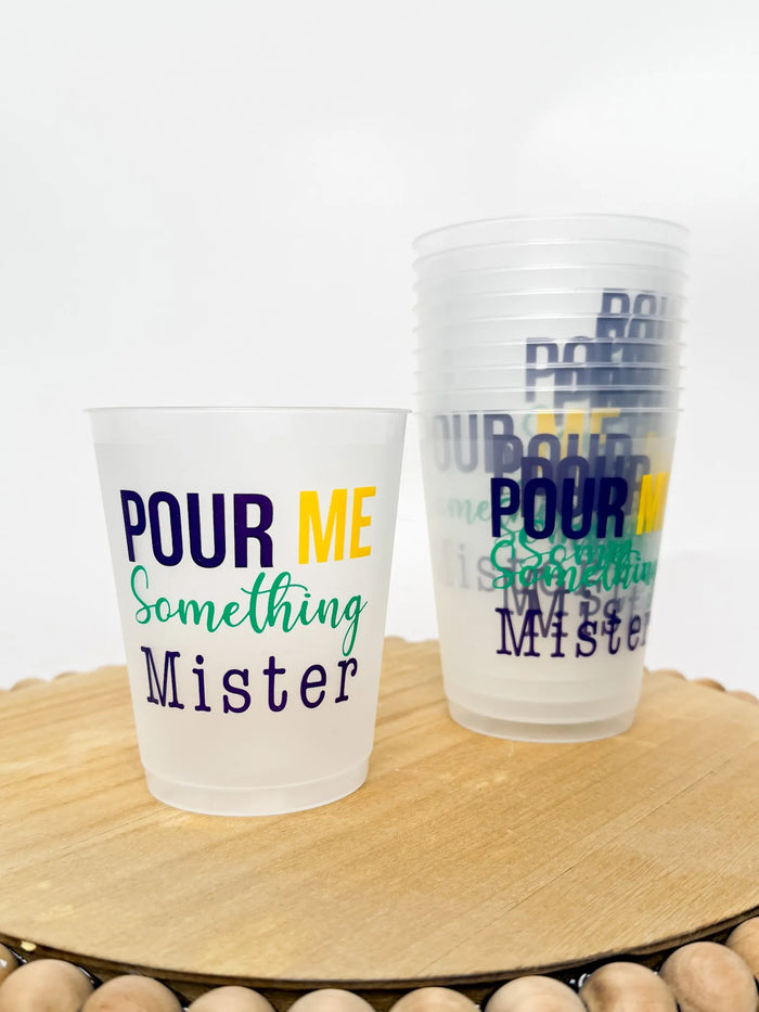 Pour Me Something Mister Cups - SLS Wares