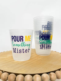 Pour Me Something Mister Cups - SLS Wares