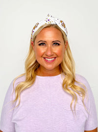 Purple & Gold Paw Headband - SLS Wares