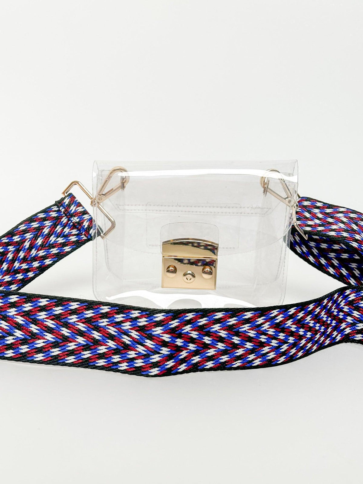 Red, White & Blue Guitar Straps - SLS Wares