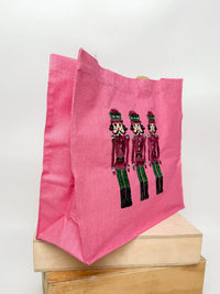 Sequin Nutcracker Tote Bag - SLS Wares